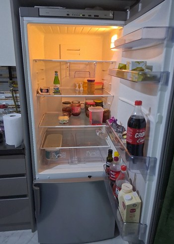 profilo alttan donduruculu inox nofrost buzdolabı - Görsel 2