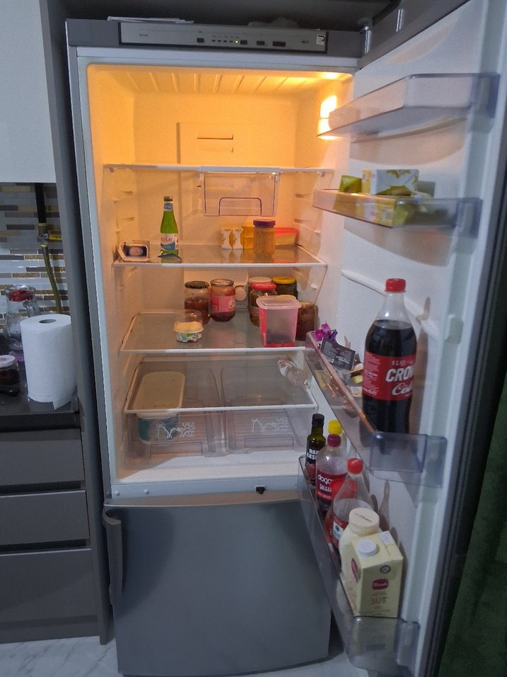 profilo alttan donduruculu inox nofrost buzdolabı - Görsel 2