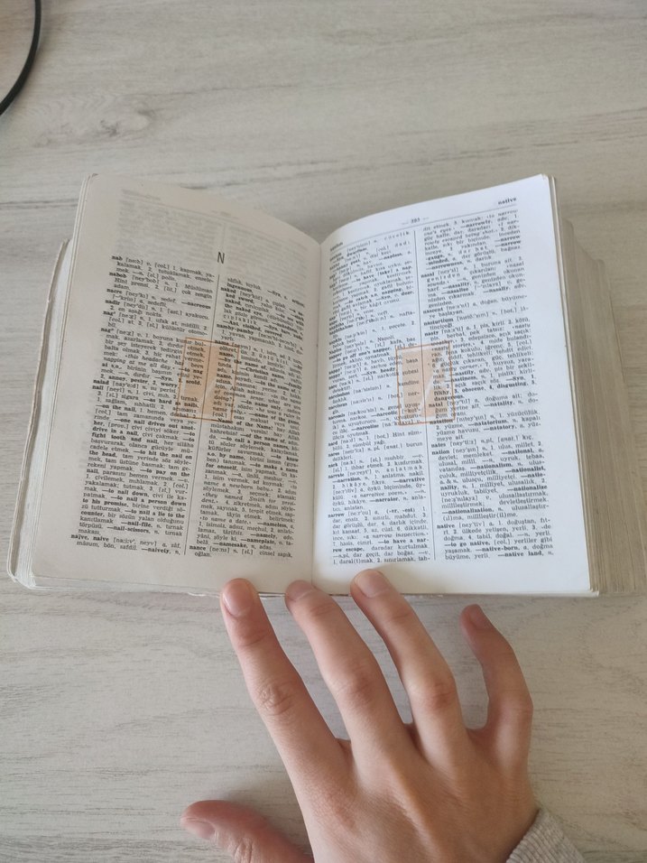 Altın Sözlük İngilizce-Türkçe / Türkçe-İngilizce sözlük - Görsel 3