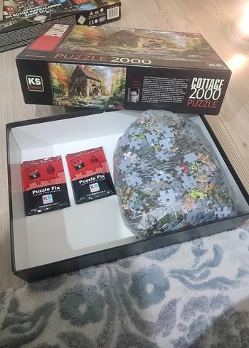 2000 Parça Manzara Cottage Puzzle - Görsel 3