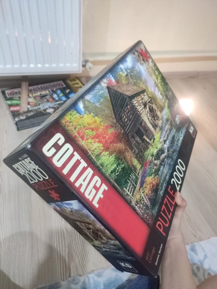 2000 Parça Manzara Cottage Puzzle - Görsel 2