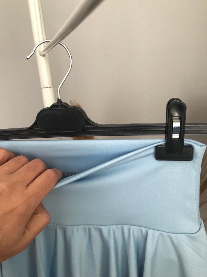 Sıfır Mavi Tenis Şort etek - Görsel 4