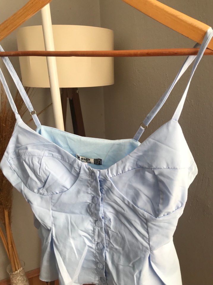 Sıfır Askılı Düğme Detaylı 3 renk ve beden - Görsel 3