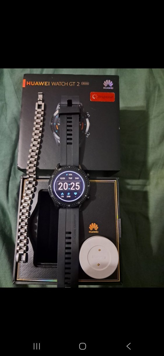Huawei Watch GT 2 Siyah Akıllı Saat - Görsel 2