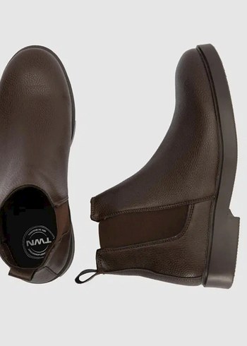 Kahverengi Deri Erkek Bot  (D'S Damat) - Görsel 4