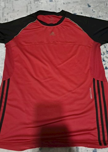 Kırmızı Siyah Erkek Spor Tişört - Görsel 2