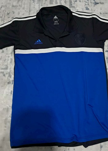 Erkek Lacivert Spor Polo Tişört - Görsel 2