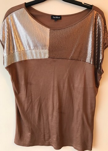 Kahverengi Süet Platform Topuklu Kadın Terlik - Görsel 3