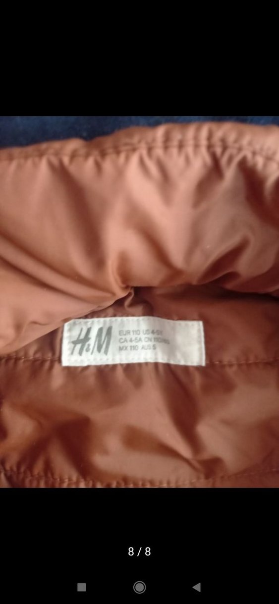 3 ü 1 arada Düğmeli Erkek Çocuk Mavi Mont - Görsel 4