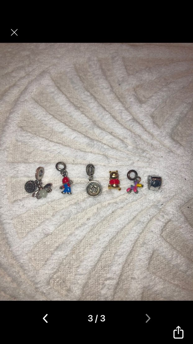 pandora çelik charm - Görsel 3