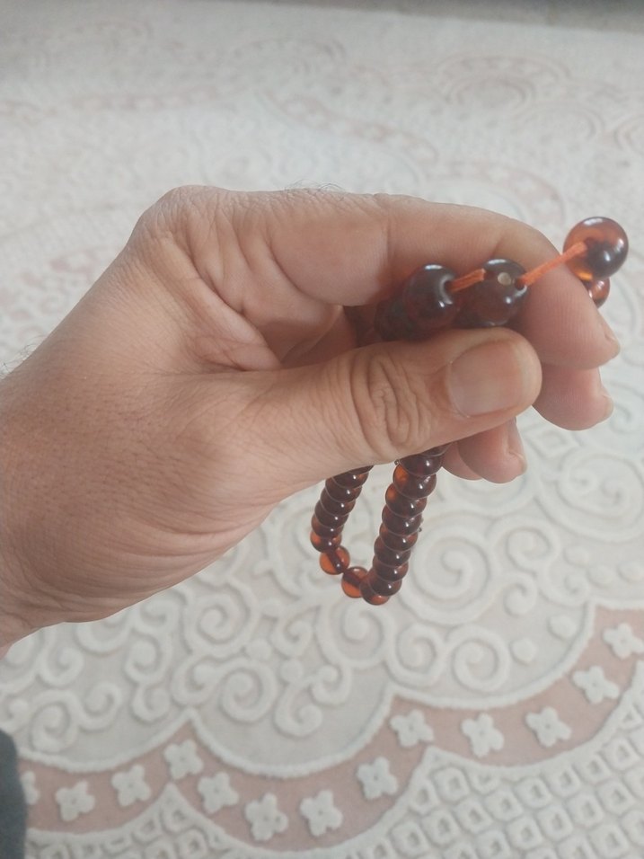 sıkma  Tespih.eski guzel parlamis - Görsel 2