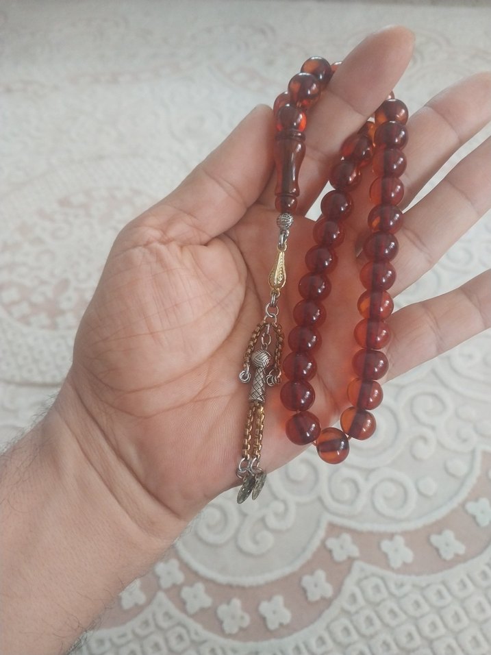 sıkma  Tespih.eski guzel parlamis - Görsel 3