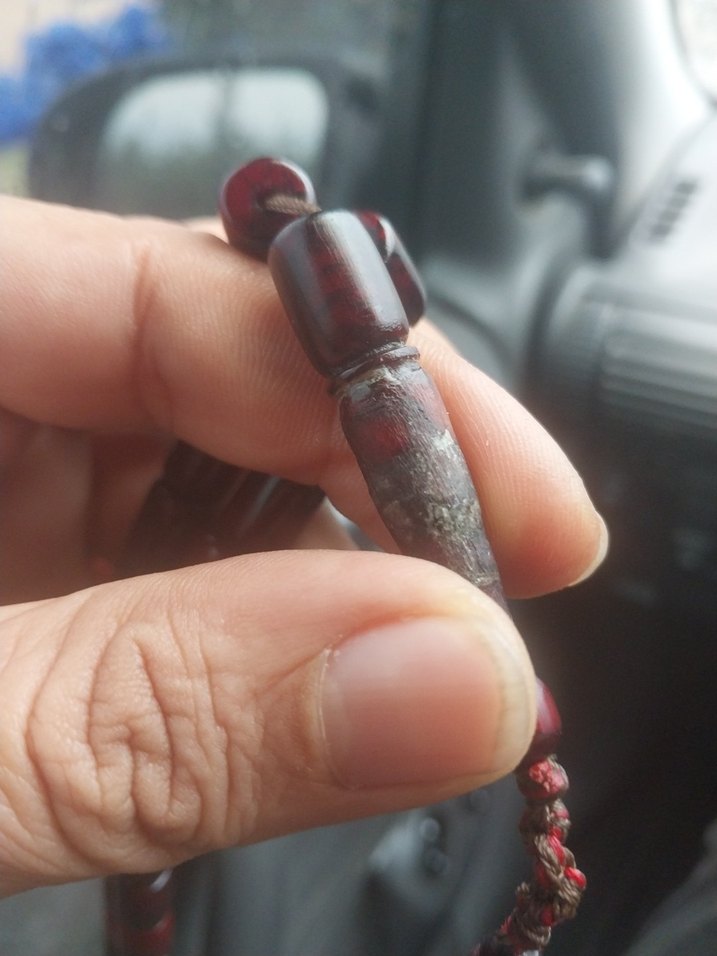 sıkma kehribar .cok eski - Görsel 4