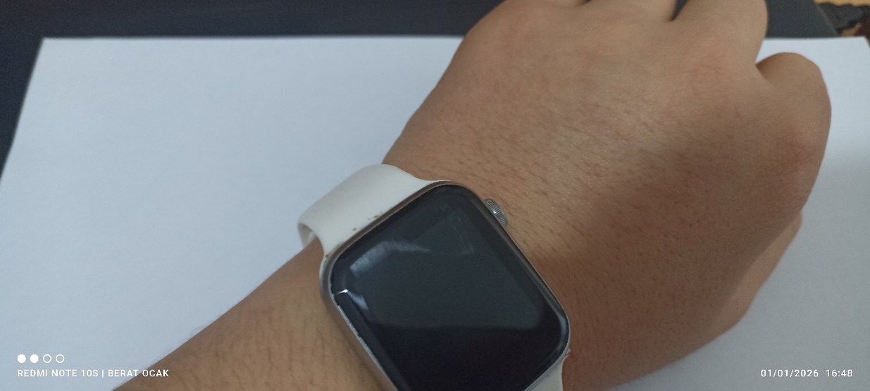 Beyaz Akıllı Saat - Görsel 3