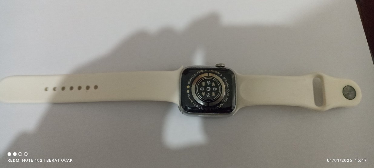 Beyaz Akıllı Saat - Görsel 2