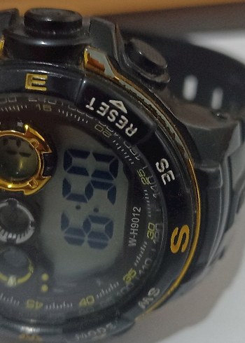 Erkek Siyah Biker Dijital Saat - Görsel 4