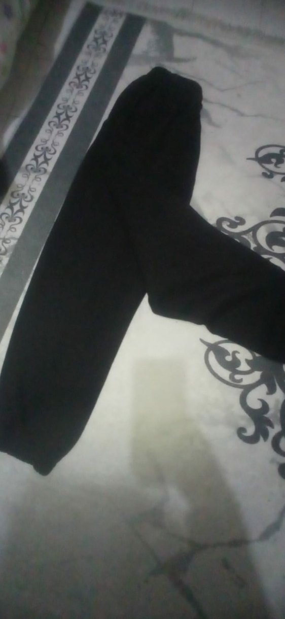 Siyah Erkek Rahat Kesim Eşofman Altı - Görsel 3