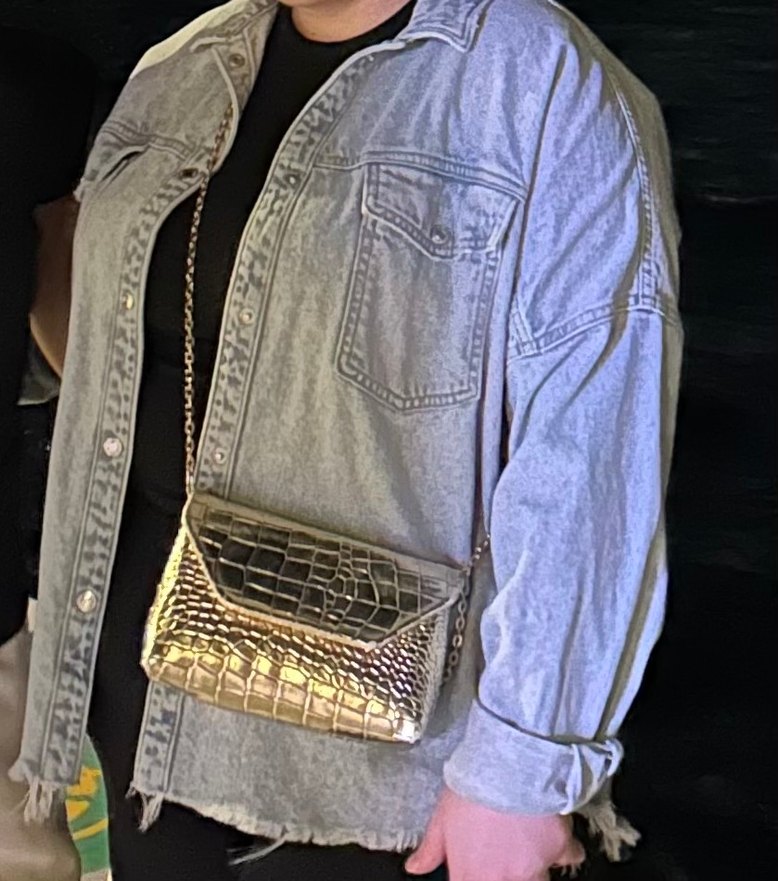 Mavi kot gömlek ceket - Görsel 3