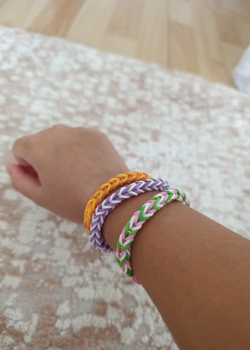 lastikten yapılmış bileklik - Görsel 5