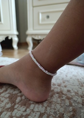 Renkli Boncuklu halhal - Görsel 3