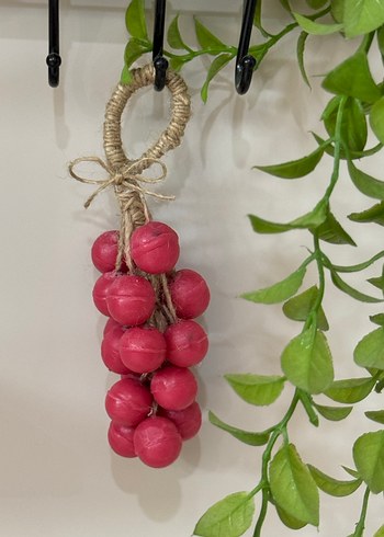 Üzüm Salkımı Görünümlü Kırmızı Sabun - Görsel 4