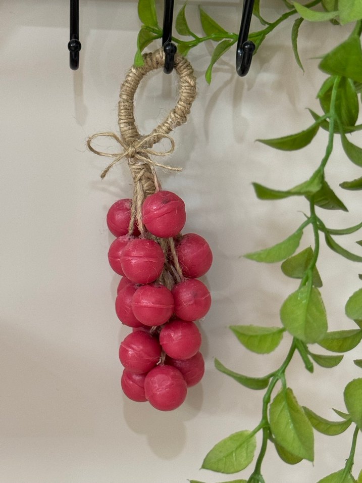 Üzüm Salkımı Görünümlü Kırmızı Sabun - Görsel 2