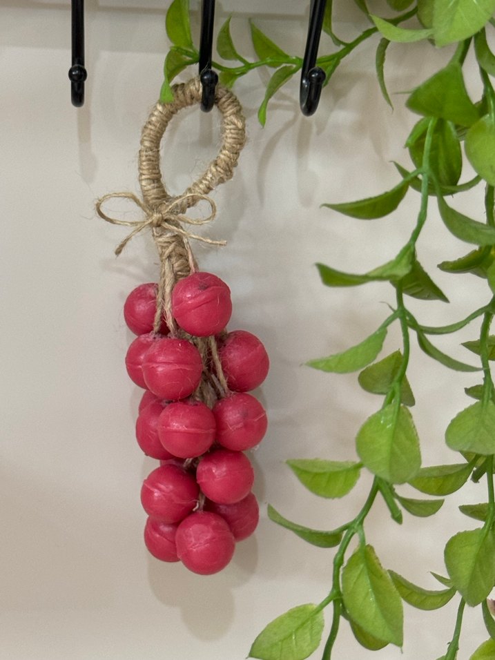 Üzüm Salkımı Görünümlü Kırmızı Sabun - Görsel 4