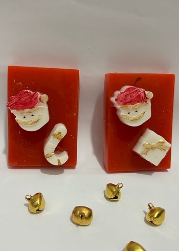 Noel Temalı Kırmızı Sabun Seti - Görsel 2