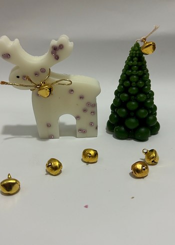 Yılbaşı mum seti - Görsel 3