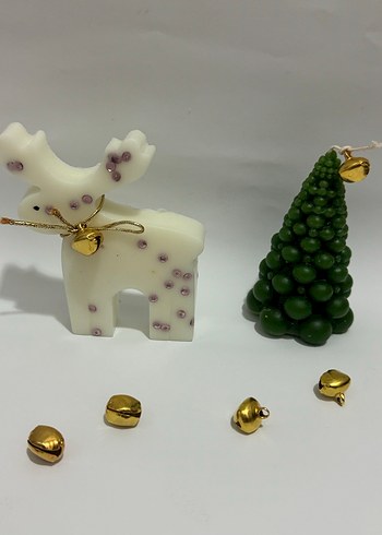 Yılbaşı mum seti - Görsel 2