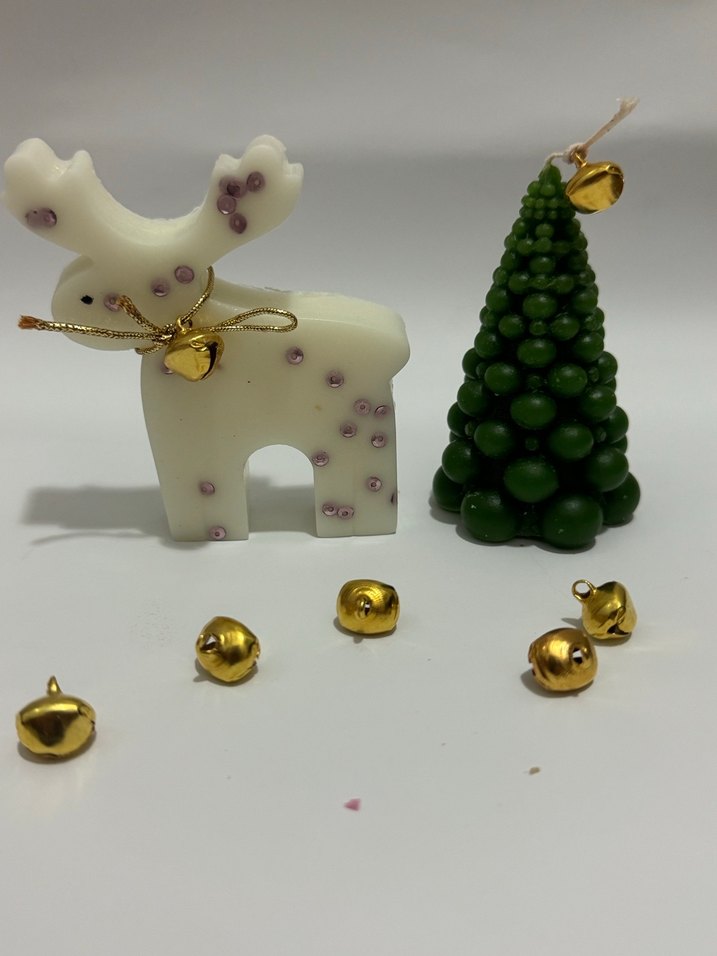 Yılbaşı mum seti - Görsel 3