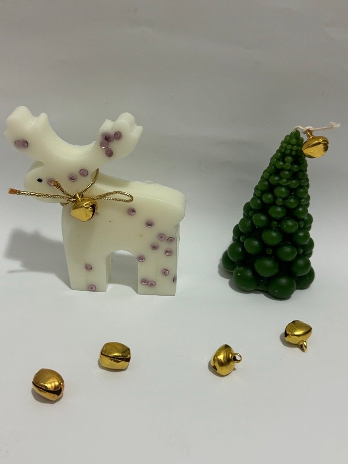 Yılbaşı mum seti - Görsel 2