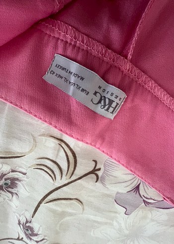 Pembe Pilili Midi Kadın Kumaş Pantolon - Görsel 3