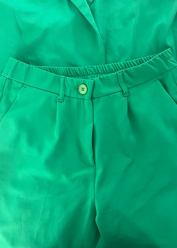 Yeşil Mini Kadın takım güzel hoş takımdır - Görsel 3