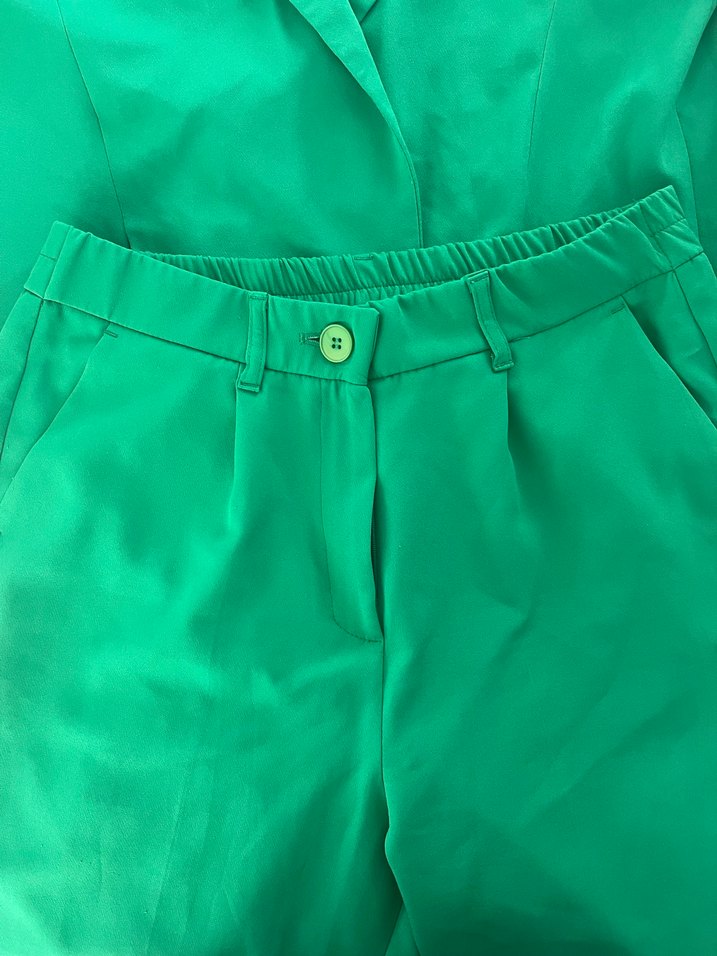 Yeşil Mini Kadın takım güzel hoş takımdır - Görsel 3