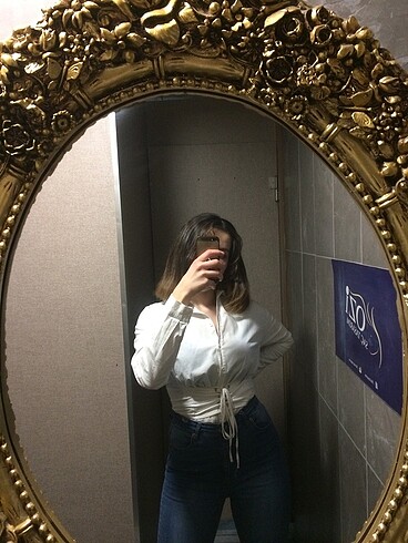 Bershka beli korseli gömlek