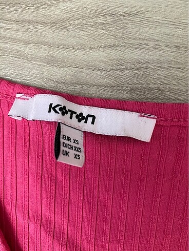 xs Beden pembe Renk koton crop