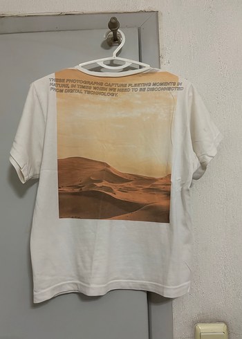 Baskılı Hamile Tişörtü, Kısa Kollu, Beyaz - Görsel 2