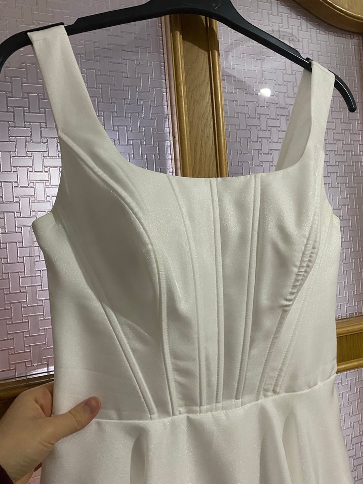 Beyaz nikah elbisesi - Görsel 3