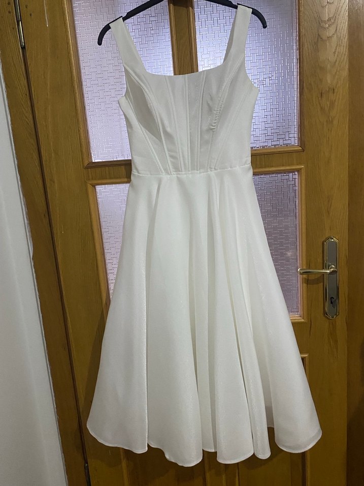 Beyaz nikah elbisesi - Görsel 2