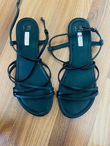 37 Beden siyah Renk Primark sandalet