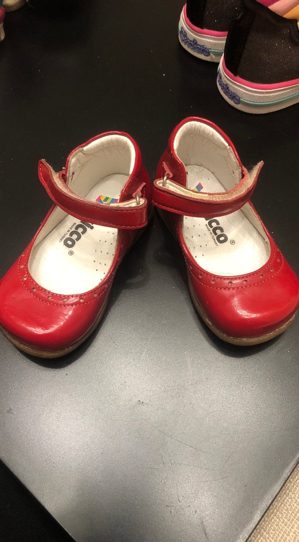 Kız Çocuk Kırmızı İlk Adım Ayakkabı - Görsel 3
