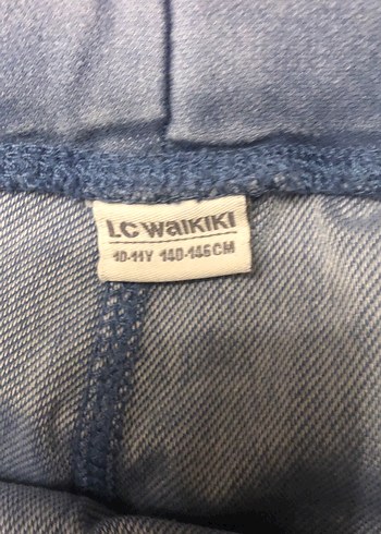 Kız Çocuk Kot Görünümlü Tayt - Görsel 2