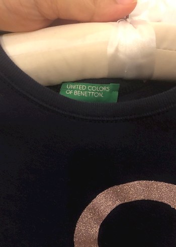 Kız Çocuk Lacivert Uzun Kollu Benetton - Görsel 2