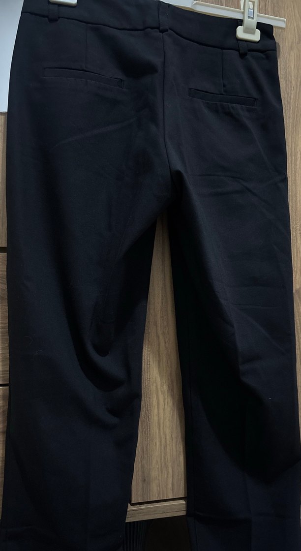 Siyah kumas kadin pantolon - Görsel 2