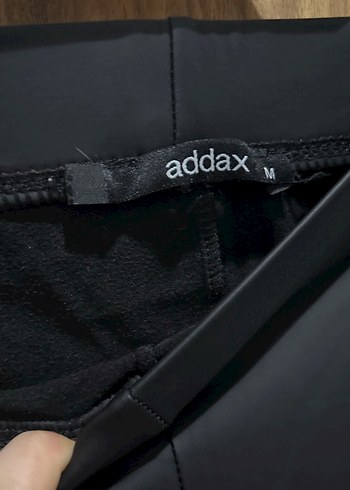 Siyah deri  Kadın Tayt - Görsel 2