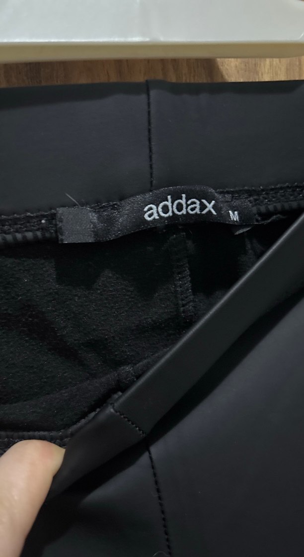 Siyah deri  Kadın Tayt - Görsel 2