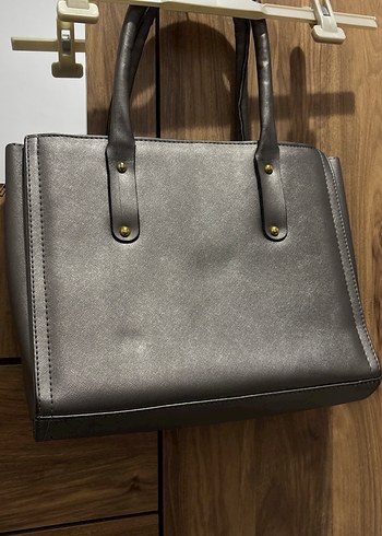 Gri Kadın cantasi - Görsel 2