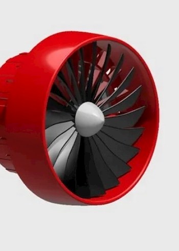 Beyaz ve Gri Araç Havalandırma Fanı - Görsel 8