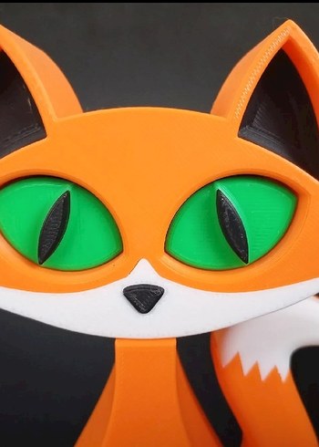 Turuncu Tilki Tasarımlı Takı Kutusu - Görsel 3